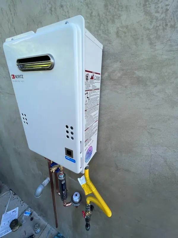 Tankless water heater installation for Llangollen Estates homes